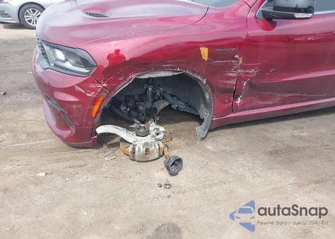 2021 Dodge Durango R/T Awd из США, поврежденный, VIN 1C4SDJCT9MC848827